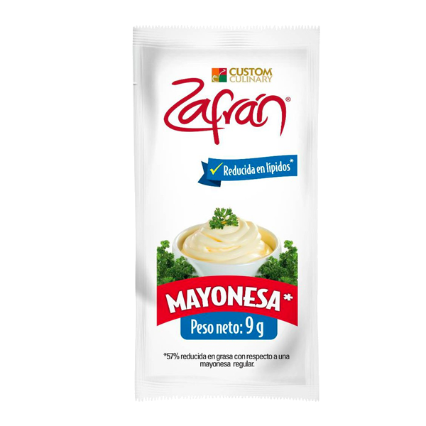 Mayonesa Zafran (204 Sobres) – Congelados Peimbert